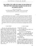 Báo cáo Ảnh hưởng của chiều dày màng và oxi không khí đến quá trình khâu mạch quang của hệ cao su butađien/clobutyl 