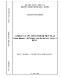 Luận văn Thạc sĩ Khoa học: Nghiên cứu ứng dụng polyme phốt phát nhôm trong chế tạo vật liệu dùng trong xây dựng