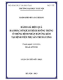 Tóm tắt Luận án tiến sĩ Y học: Đánh giá hiệu quả hai phác đồ kích thích buồng trứng ở những bệnh nhân đáp ứng kém tại bệnh viện phụ sản Trung Ương