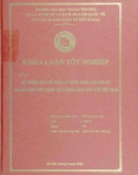 Khóa luận tốt nghiệp: Hệ thống quy chế quản lý nhập khẩu của Hoa Kỳ và giải pháp đẩy mạnh xuất khẩu hàng hóa của Việt Nam