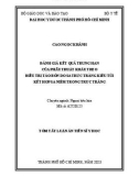 Tóm tắt Luận án Tiến sĩ Y học: Đánh giá kết quả trung hạn của phẫu thuật khâu treo điều trị táo bón do sa trực tràng kiểu túi kết hợp sa niêm trong trực tràng