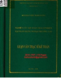 Luận văn Thạc sĩ Kế toán: Nghiên cứu kế toán trách nhiệm tại Ngân hàng Ngoại thương Lào