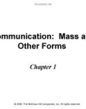 Lecture The dynamics of mass communication: Media in the digital age - Chapter 1