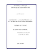 Luận văn thạc sĩ Kinh tế: Giải pháp nâng cao chất lượng đào tạo của Trường Trung cấp nghề Công trình 1