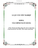 Luận văn: Thanh toán không dùng tiền mặt tại Ngân hàng Công thương tỉnh Nam Định. Thức trạng và giải pháp