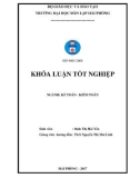 Khóa luận tốt nghiệp Kế toán - Kiểm toán: Hoàn thiện công tác kế toán hàng hoá tại Công ty TNHH Du lịch Dịch vụ Thương mại Lam Việt