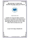 Luận văn Thạc sĩ Kinh tế: Nghiên cứu việc huy động, sử dụng nguồn lực tài chính và sự tham gia của người dân trong xây dựng nông thôn mới trên địa bàn huyện Lai Vung, tỉnh Đồng Tháp giai đoạn 2011 - 2018