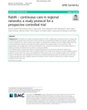 RubiN – continuous care in regional networks: A study protocol for a prospective controlled trial