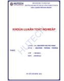 Luận văn: Giải pháp nhằm nâng cao chất lượng dịch vụ phòng tại khách sạn REX