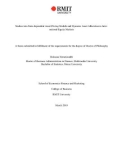 Doctoral thesis of Philosophy: Studies into state-dependent asset pricing models and dynamic asset allocation in international equity markets