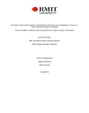 Doctoral thesis of Philosophy: The impact of slow career growth on organisational commitment and job satisfaction: a study of a ‘closed' government agency in Malaysia