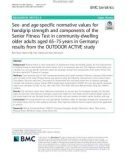 Sex- and age-specific normative values for handgrip strength and components of the Senior Fitness Test in community-dwelling older adults aged 65–75 years in Germany: Results from the OUTDOOR ACTIVE study