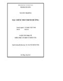Luận văn Thạc sĩ Khoa học xã hội và nhân văn: Đặc điểm thơ Trinh Đường