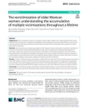 The revictimization of older Mexican women: Understanding the accumulation of multiple victimizations throughout a lifetime