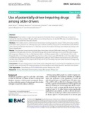 Use of potentially driver-impairing drugs among older drivers