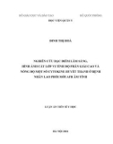 Luận án Tiến sĩ Y học: Nghiên cứu đặc điểm lâm sàng, hình ảnh cắt lớp vi tính độ phân giải cao và nồng độ một số Cytokine huyết thanh ở bệnh nhân lao phổi mới AFB âm tính