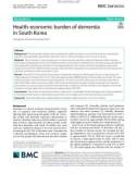 Health-economic burden of dementia in South Korea