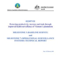 Dự án khoa học nông nghiệp: Protecting productivity, incomes and trade through improved health surveillance of Vietnam's plantations (MILESTONE 3)