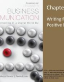 Lecture Lesikar's business communication: Connecting in a digital world (13/e): Chapter 5 - Kathryn Rentz, Paula Lentz