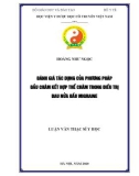 Luận văn Thạc sĩ Y học: Đánh giá tác dụng của phương pháp Đầu châm kết hợp thể châm trong điều trị đau nửa đầu Migraine