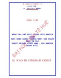 Luận văn thạc sĩ Khoa học kinh tế: Nâng cao sự hài lòng của khách hàng tại Ngân hàng Thương mại cổ phần Đầu tư và Phát triển Việt Nam - Chi nhánh Thanh Hóa