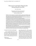 Báo cáo Thấy gì qua các giải pháp chống lạm phát những tháng đầu năm 2008 