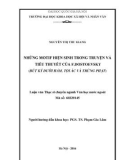 Luận văn Thạc sĩ Văn học: Những motif hiện sinh trong truyện và tiểu thuyết của F.Dostoevsky