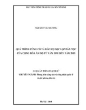 Luận văn tiến sĩ Lịch sử: Quá trình củng cố và bảo vệ độc lập dân tộc của Cộng hòa Ấn Độ từ năm 1991 đến năm 2015