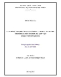 Dự thảo tóm tắt Luận án Tiến sĩ Địa chất: Cơ chế rửa mặn của nước lỗ rỗng trong các tướng trầm tích biển tuổi đệ tứ khu vực châu thổ sông Hồng