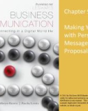 Lecture Lesikar's business communication: Connecting in a digital world (13/e): Chapter 9 - Kathryn Rentz, Paula Lentz