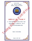 Khóa luận tốt nghiệp Kế toán-Kiểm toán: Kế toán tiêu thụ và xác định kết quả kinh doanh tại công ty Cổ phần Gạch Tuynen Phong Thu