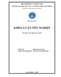 Khóa luận tốt nghiệp Văn hóa du lịch: Tiềm năng phát triển du lịch văn hóa tâm linh tại một số nhà thờ Công giáo huyện Xuân Trường, Nam Định