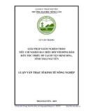 Luận văn Thạc sĩ Kinh tế nông nghiệp: Giải pháp giảm nghèo theo tiêu chí nghèo đa chiều đối với đồng bào dân tộc thiểu số tại huyện Định Hóa, tỉnh Thái Nguyên