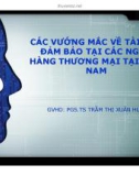 Thuyết trình: Các vướng mắc về tài sản đảm bảo tại các ngân hàng thương mại tại Việt Nam