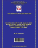 Đề tài nghiên cứu khoa học: Mô hình hỗn hợp về mối quan hệ giữa đổi mới và kết quả hoạt động kinh doanh: nghiên cứu tại các doanh nghiệp Việt Nam