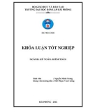 Khóa luận tốt nghiệp Kế toán - Kiểm toán: Hoàn thiện tổ chức kế toán vốn bằng tiền tại Công ty Cổ phần Xây dựng Điện nước Lắp máy Đại Dương