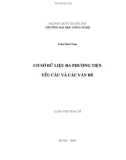 LUẬN VĂN: CƠ SỞ DỮ LIỆU ĐA PHƯƠNG TIỆN YÊU CẦU VÀ CÁC VẤN ĐỀ