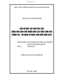 Tóm tắt Luận án Tiến sĩ Lịch sử: Bảo vệ độc lập dân tộc của Cộng hòa dân chủ nhân dân Lào trên lĩnh vực chính trị - an ninh từ năm 1986 đến năm 2012