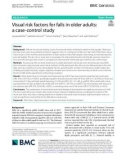 Visual risk factors for falls in older adults: A case-control study