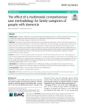 The effect of a multimodal comprehensive care methodology for family caregivers of people with dementia