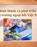 Sự hình thành và phát triển của thị trường ngoại hối Việt Nam