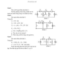 Đề thi lý thuyết mạch 1
