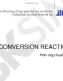 Bài giảng Conversion reaction: Phản ứng chuyển hoá