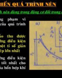 Bài giảng Nguyên lý động cơ đốt trong - Chương 4: Diễn biến quá trình nén