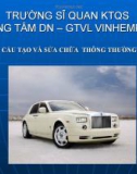 Bài giảng Cấu tạo và sửa chữa thông thường xe ô tô: Bài 1 - Giới thiệu chung về xe ô tô