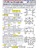 Đề kiểm tra giữa kỳ HK I - Kỹ thuật điện