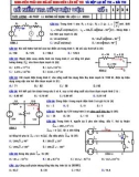 Đề thi kiểm tra giữa kì 1 (năm 2008-2009) môn Kỹ thuật điện