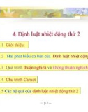 Bài giảng Kỹ thuật nhiệt - Chương 3: Định luật nhiệt động thứ 2 - TS. Hà Anh Tùng (ĐH Bách khoa TP.HCM)