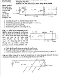 Đề thi môn Kỹ thuật siêu cao tần
