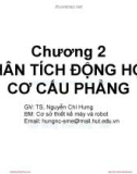 Bài giảng Nguyên lý máy: Chương 2 - TS. Nguyễn Chí Hưng